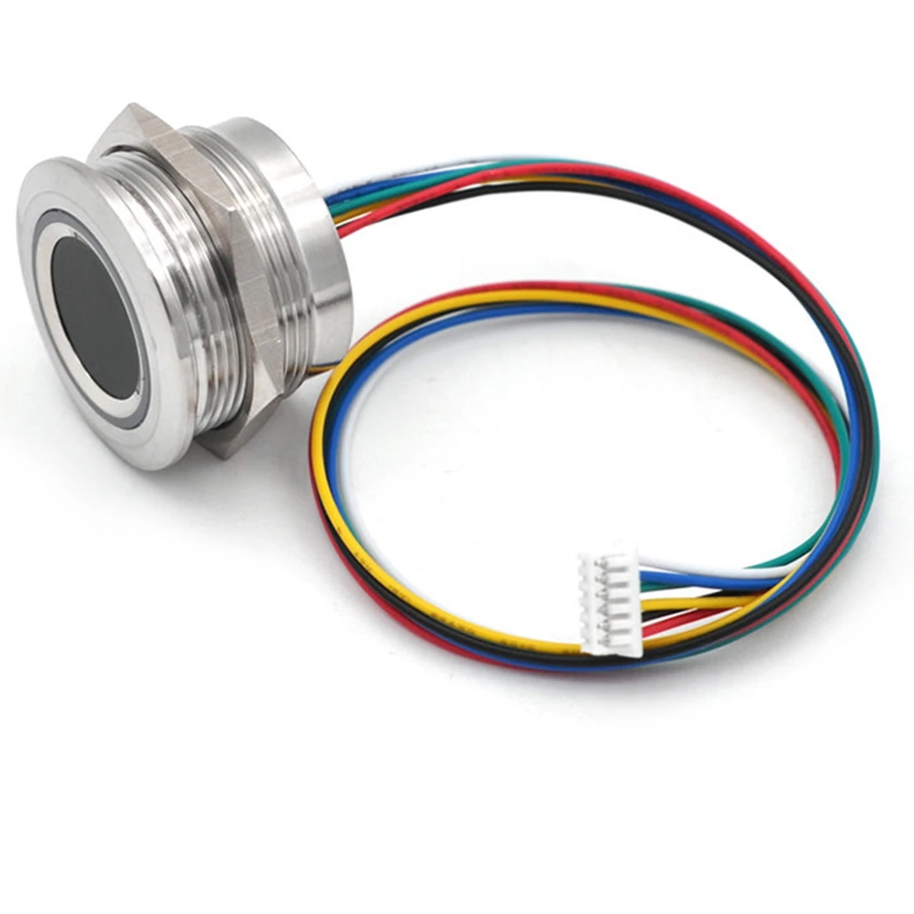 BABQ R503-5V RGB LED DC5V UART MX1.25-6Pin Scanner sensore modulo impronte digitali capacitivo impermeabile per Arduino Android