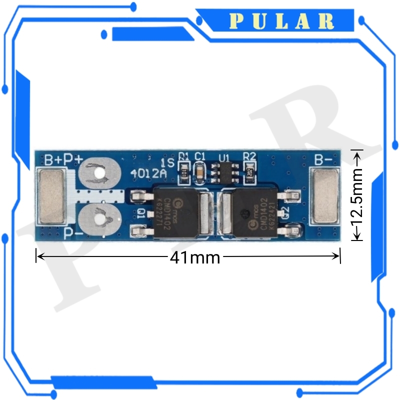 Bms 1S 12a 16a 24a 3.7V Lifepo4 Lithium Batterij Bescherming Kaart 18650 4.2V Laadspanning/Kortsluiting/Overbelasting Preventie