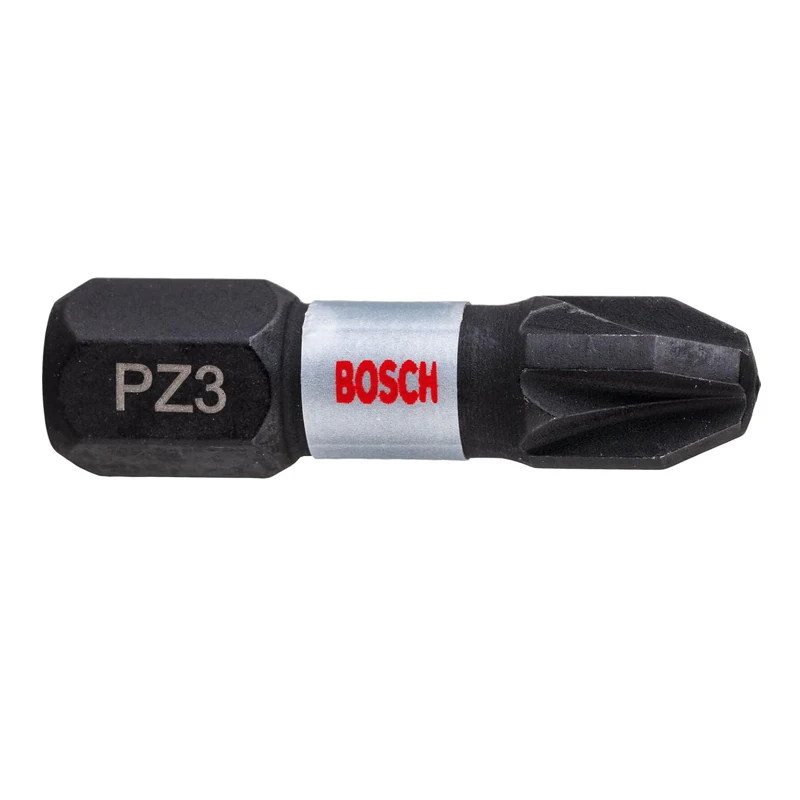BOSCH Original Impact Control Screwdriver Bit PH1/PH2/PH3/PZ2/PZ3 S2 Modified Steel High Hardness Power Tool Attachments