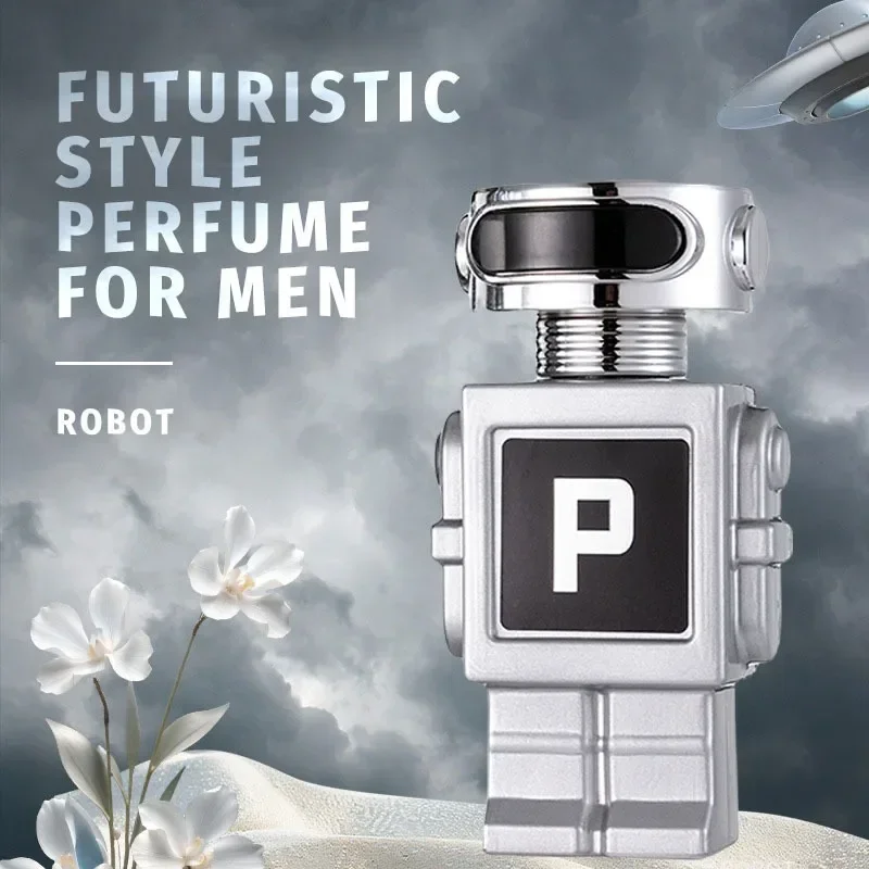 50ml Perfume Hombre Original High Quality Cologne Robots Perfumes The Robot Looks Smells Long Lasting Suitable Collection Gift