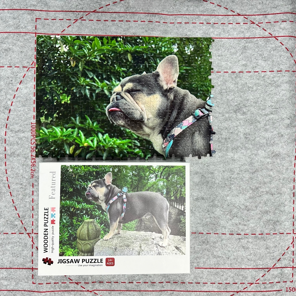 MaxRenard Jigsaw Puzzle Mat Roll Up Puzzles Board for Up to 1500, 1000, 500 Pieces Large Portable Table Saver Puzzle Keeper