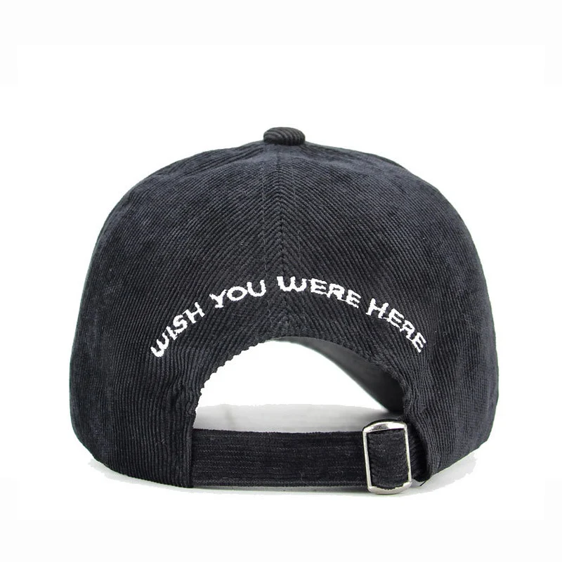 봄 가을 코듀로이 야구 모자 남성 여성 빈티지 ASTROWORLD 편지 수 놓은 모자 남여 조정 가능한 Snapback 힙합 모자