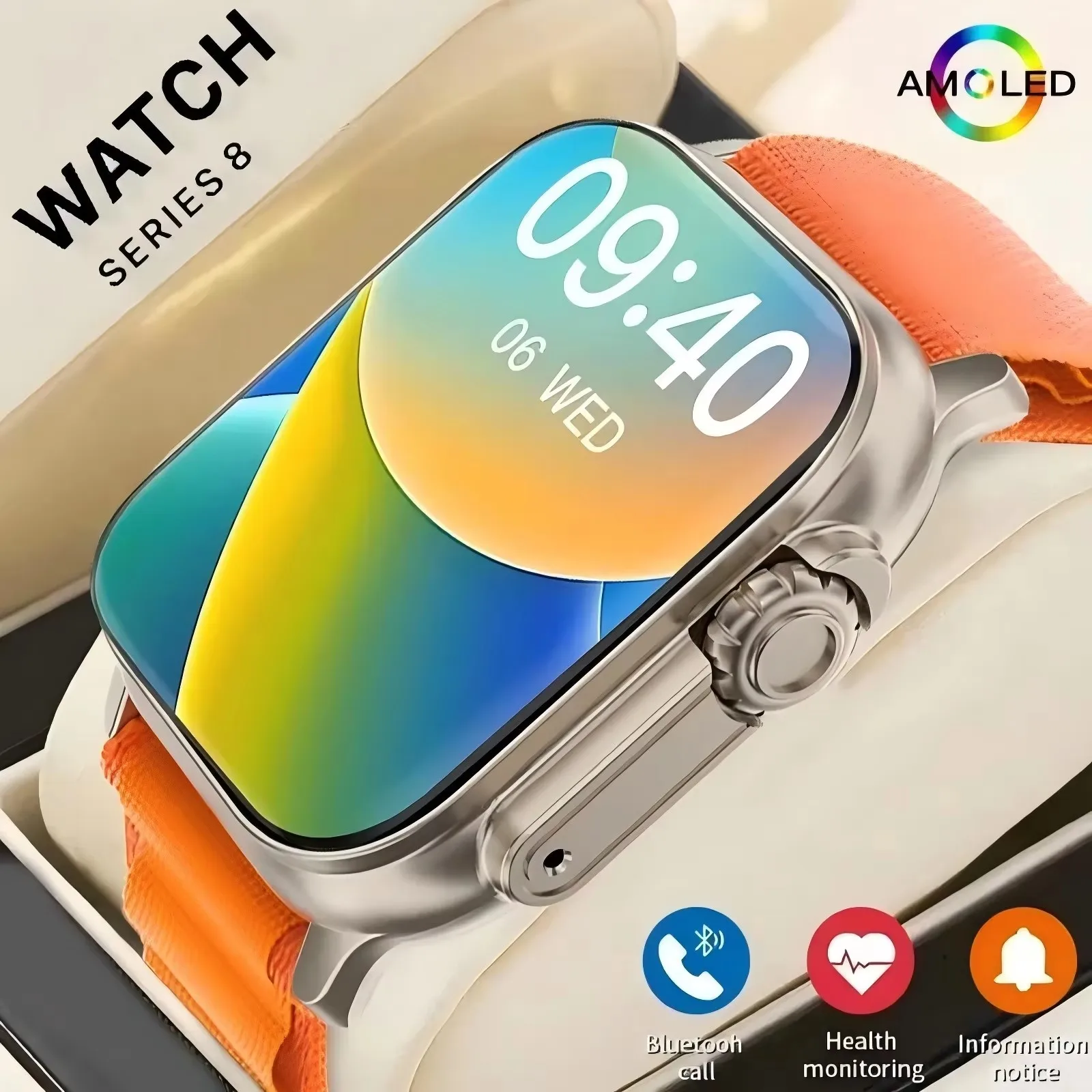 Original t900 ultra 2 relógio inteligente 49mm das mulheres dos homens bluetooth chamada bt jogo de música carregamento sem fio nfc smartwatch para android ios