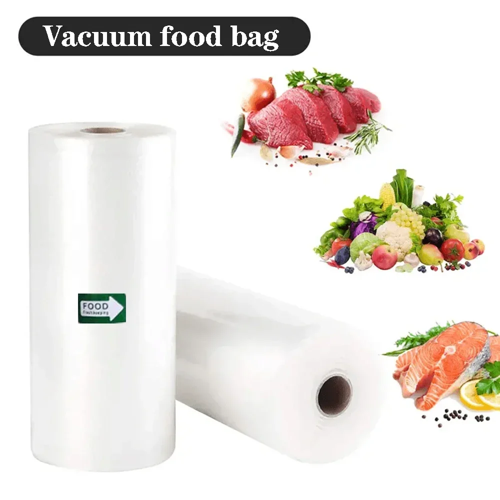 ถุงสูญญากาศ 1 ม้วนสําหรับอาหาร,ถุงถนอมอาหารสูญญากาศ 1500 ซม.,ปลอดสาร BPA,ถุงเก็บปิดผนึก,เตรียมอาหารและ Sous Vide