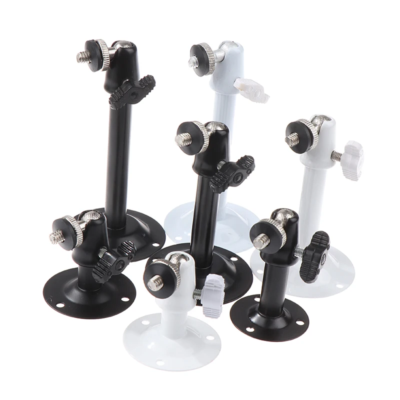 Wall Installation Metal Holder Secure Rotary Camera Stand For Security Surveillance Camera
