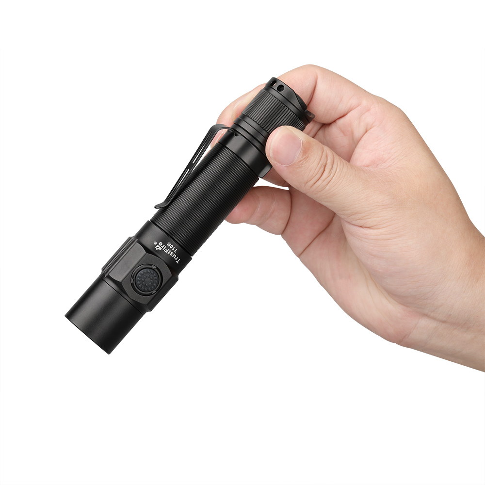 Trustfire T10R Armee Taktische Taschenlampe 1800 Lumen Leistungsstarke Typ C USB Aufladbare 18650 LED Wiederaufladbare Militärische Taktische Lampe