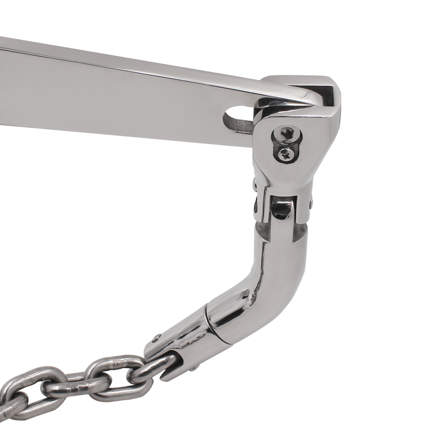 Conector giratorio doble para ancla de barco, cadena de acero inoxidable 316, 6mm-8mm o 8mm-10mm, accesorios para conectores