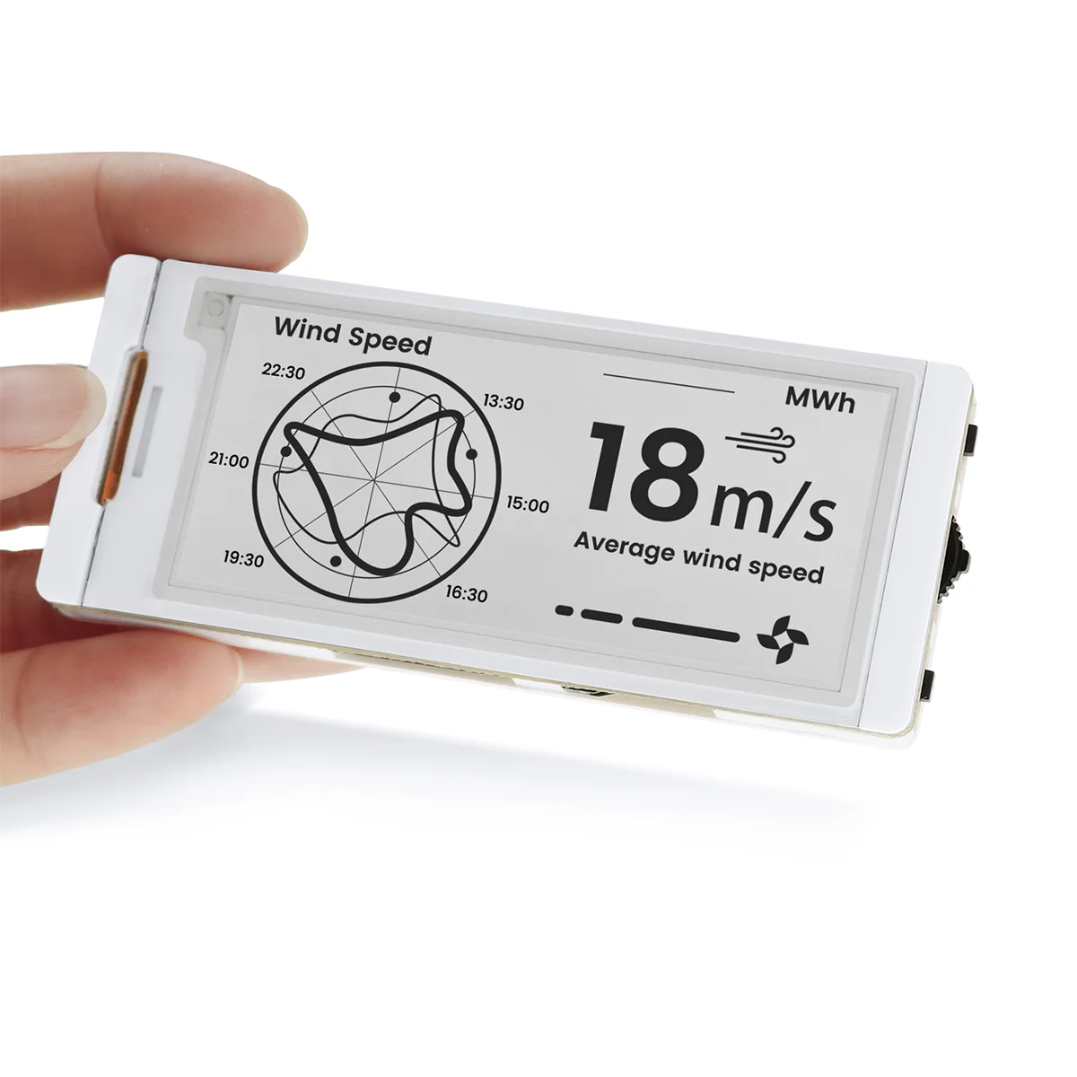 CrowPanel ESP32 2,9 "e-paper HMI Display 128*296 Color negro/blanco impulsado por interfaz SPI para Arduino /ESP/MicroPython