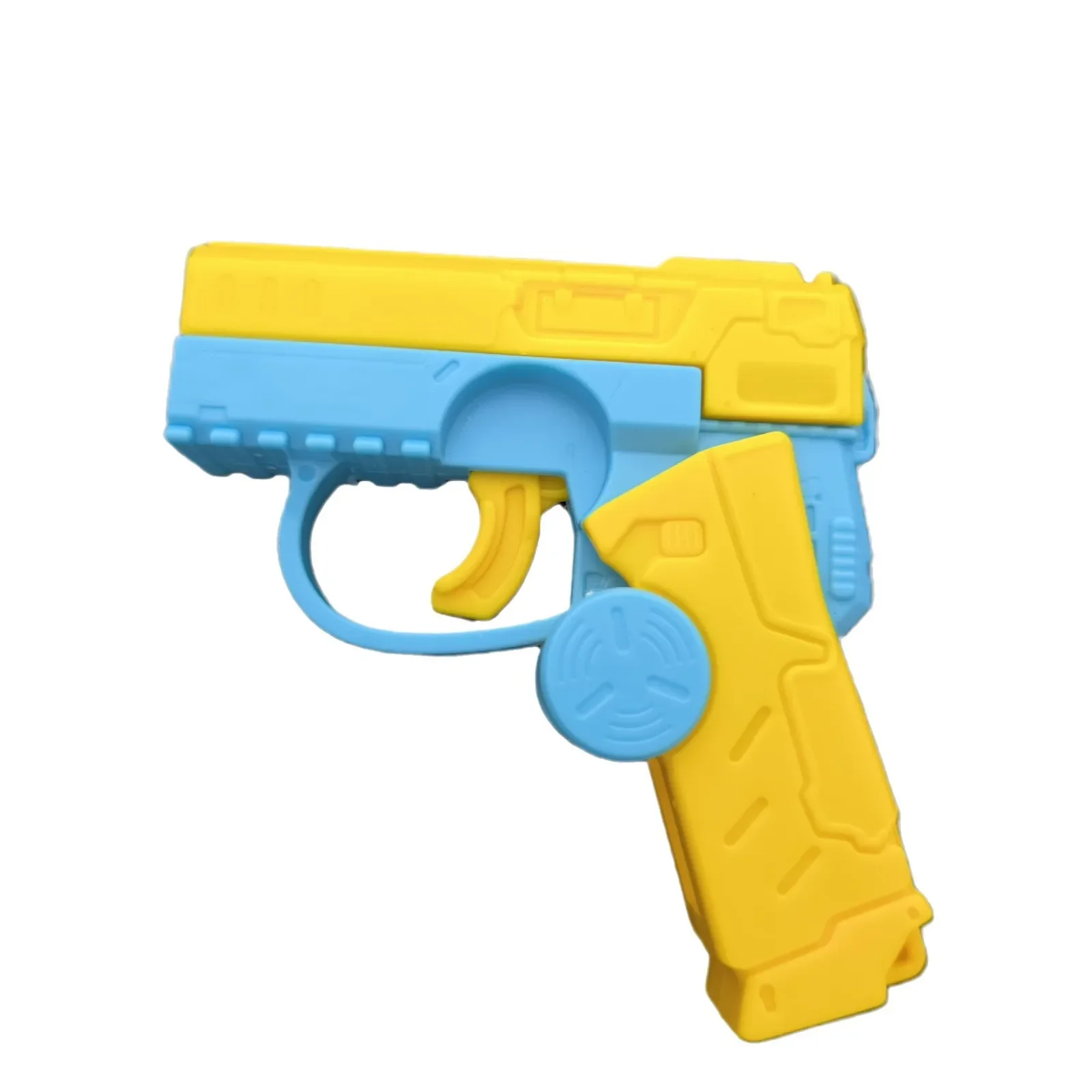 ใหม่มาถึง Fidget Spinner Gun Transforming อัตโนมัติ Rebound Mini ปืนของเล่นสํานักงาน Fidget ของเล่นผู้ใหญ่ความเครียดบรรเทาของเล่น