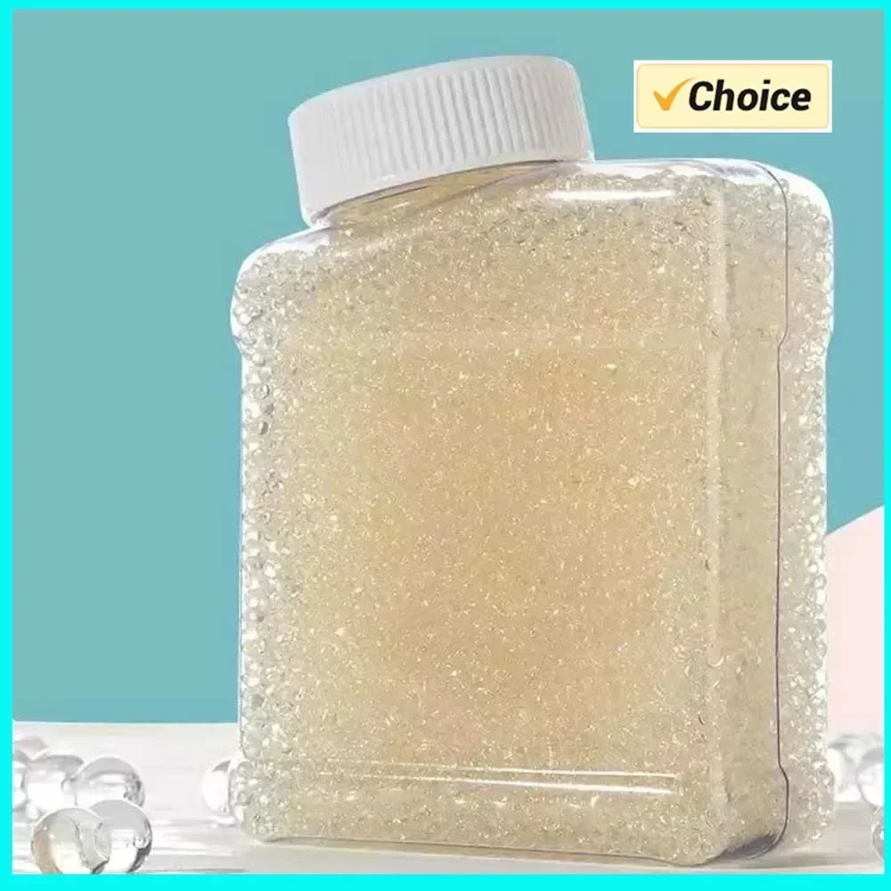 100000 Pcs gel bola armas em forma de pérola cristal solo contas de água lama decoração do casamento crescente bolas de água recarga blaster bala diy