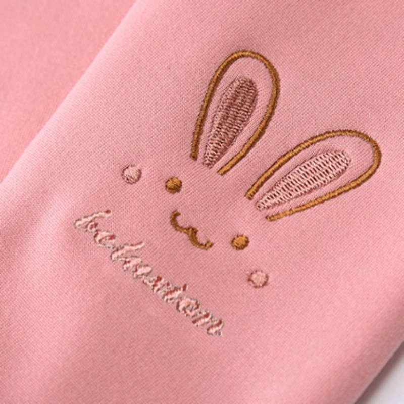 3-8 jaar meisje leggings baby konijntje broek kinderen herfst winter thermische panty kinderen fleece gevoerde mode broek casual bodems