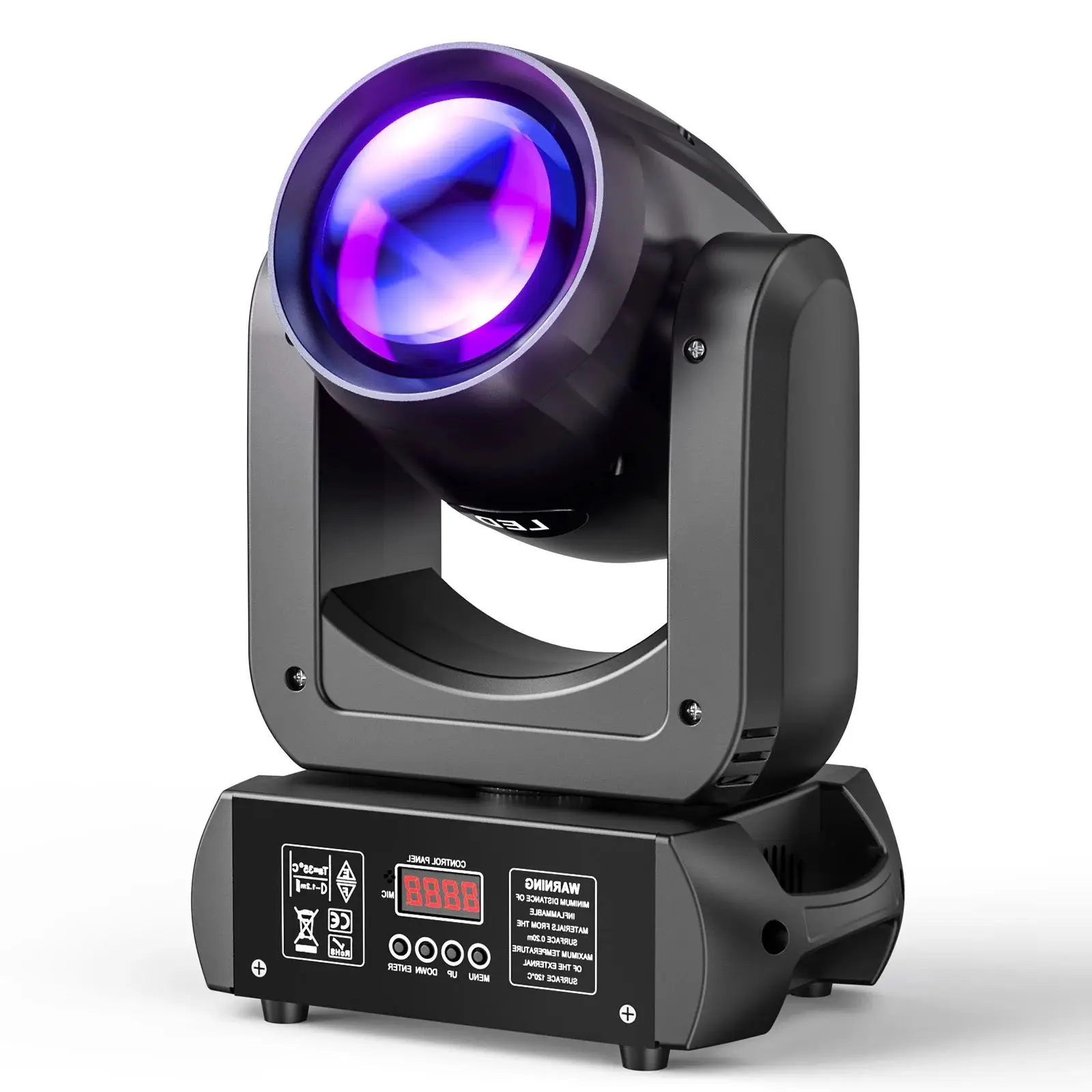 Yiflamefly 150 W Strahl Moving Head Licht 18 Prismen Bühne Licht DMX512 DJ Lichter Für DJ Konzert Party Hochzeiten nachtclub Dance Halle