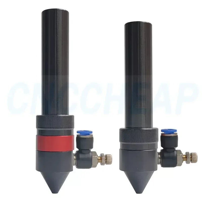 CO2 Laser Lens Tube Outer Diameter 25mm 24mm 22mm 21mm for Lens Dia.20mm FL 50.8/63.5/101mm Air Nozzle Output Laser Machine