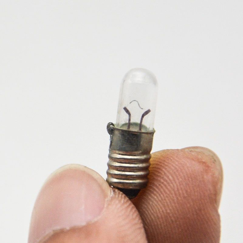 10 Chiếc E5 6.3V 12V Bóng Đèn Mini Cho Indicateor Ánh Sáng