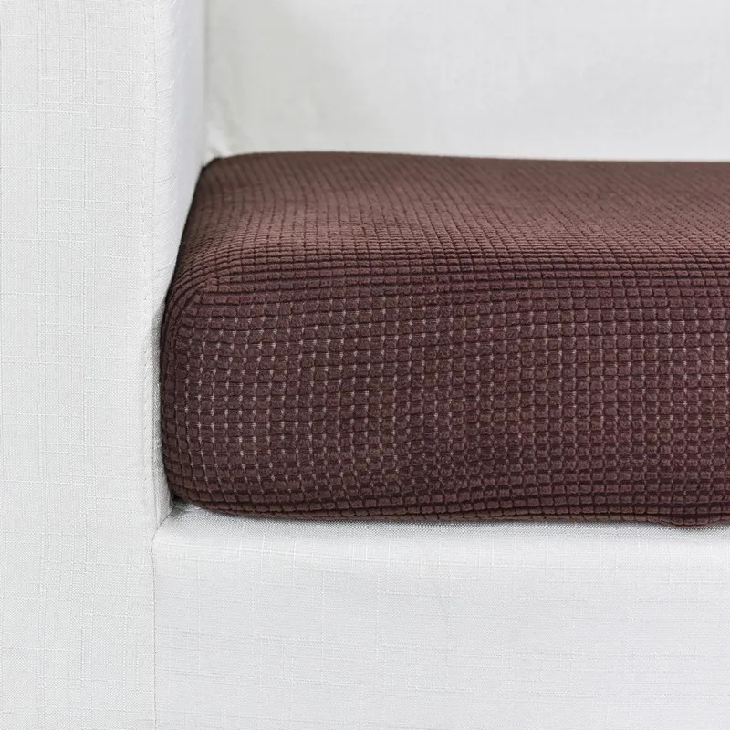 1PC waffle sofa cushion cover elasticity all-season universal shower cap design for easy installation suitable for all occasions