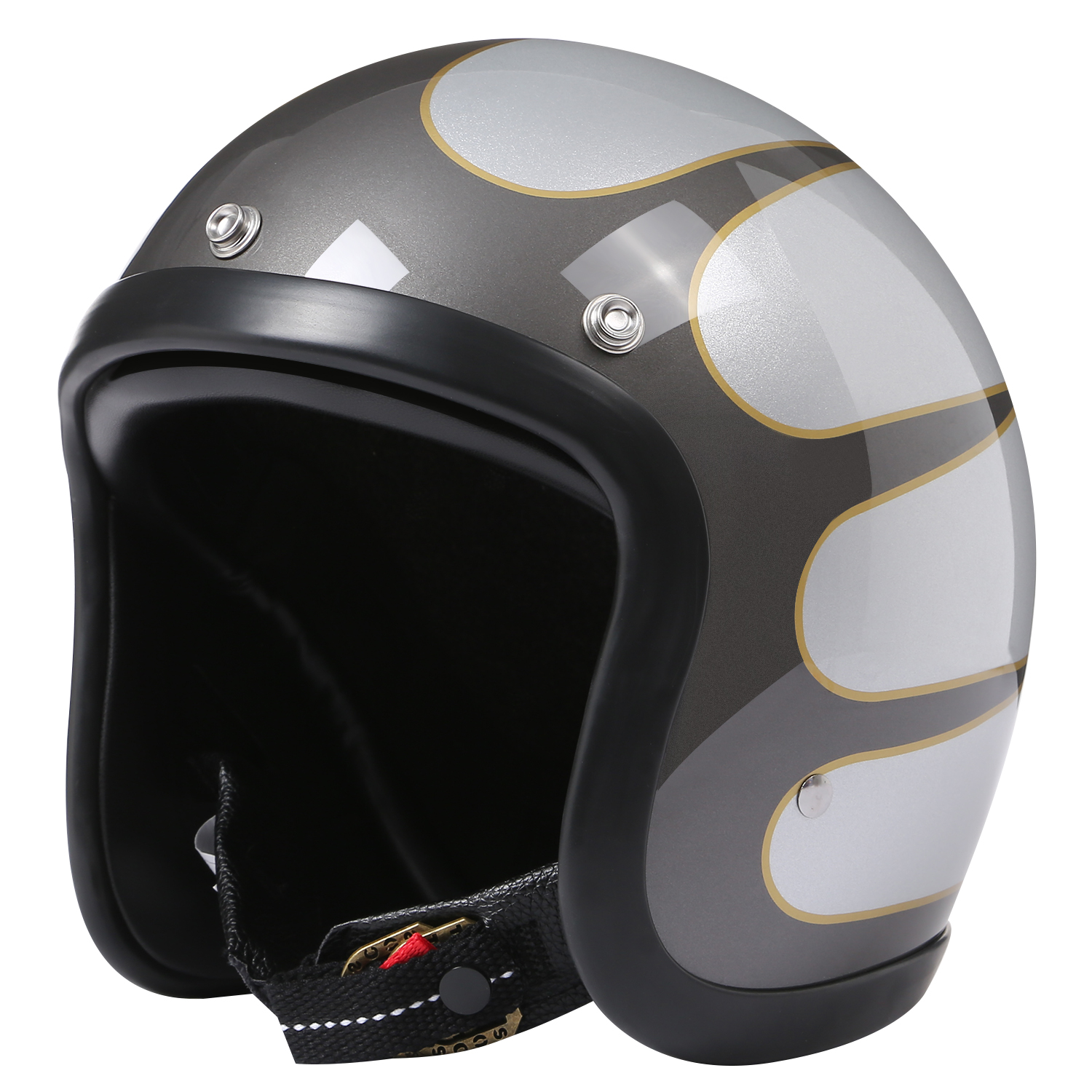 Стекловолоконный TT&COCASCOS Japan Technolog мотоциклетный шлем винтажный маленький корпус 3/4 реактивный скутер Casque Cascos DOT ECE одобрено