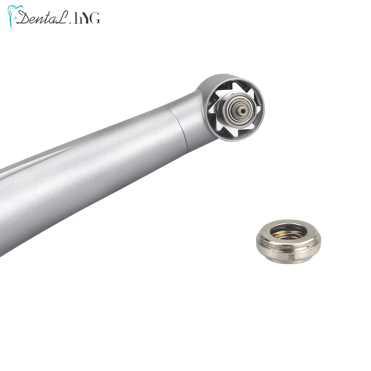 LED高速歯科用ハンドピース,標準ヘッド,プッシュボタン,3つの水スプレー,電子発電機,空気タービン,2穴,4穴,歯科用ツール