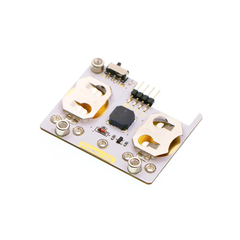 Elec freaks micro:bit power: bit extension board mit cr2025 knopf batterie für kinder mikrobit programm tragbare geräte uhr