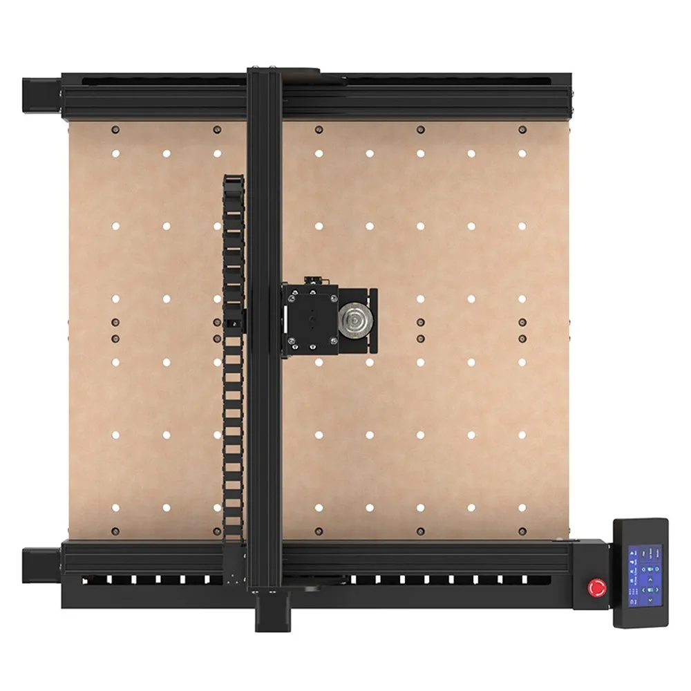 Router CNC TTC 450 a due alberi, motore mandrino 80W, controllo a 3 assi, precisione dimensionale 0.1mm, 460*460*80mm