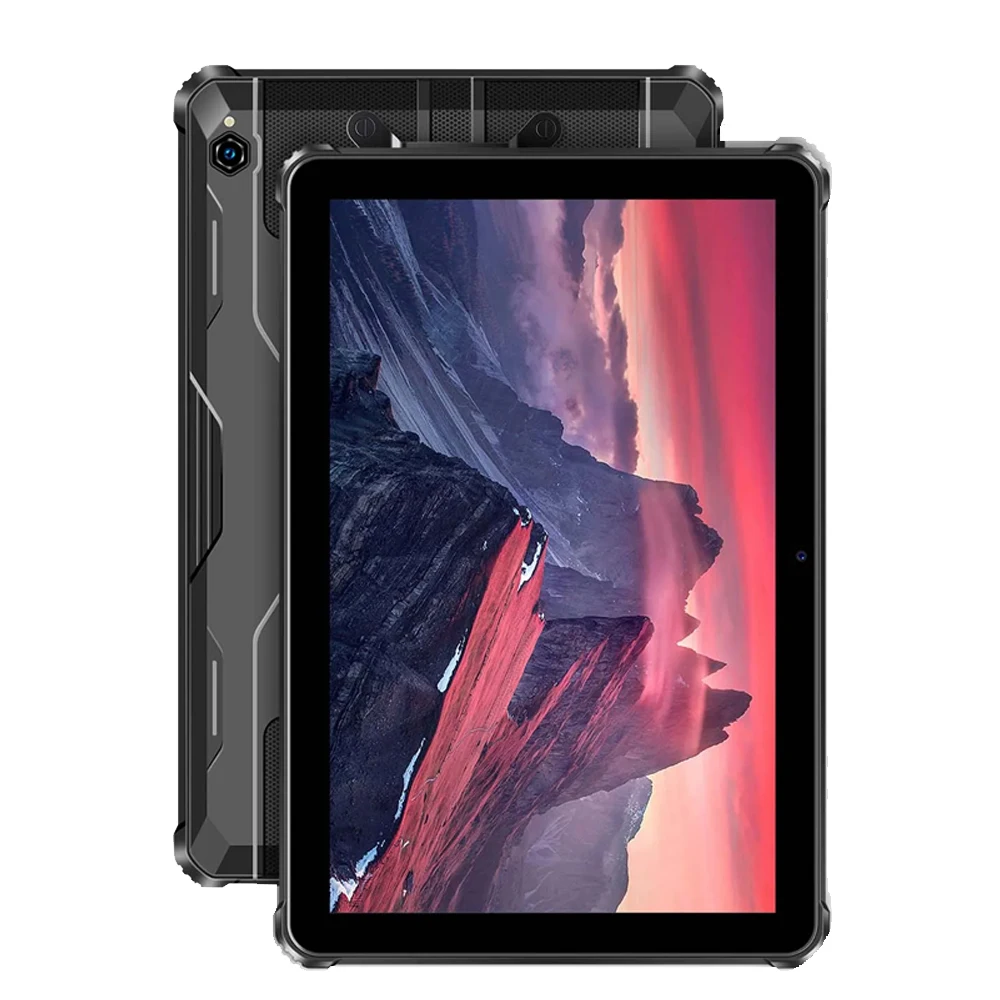 Oukitel RT9 Robustes TabletRugged Tablet 10,1-Zoll-HD-Display 24 GB RAM 256 GB wasserdichtes Tablet 11000 mAh Akku Android 14.0 Tablet-PC