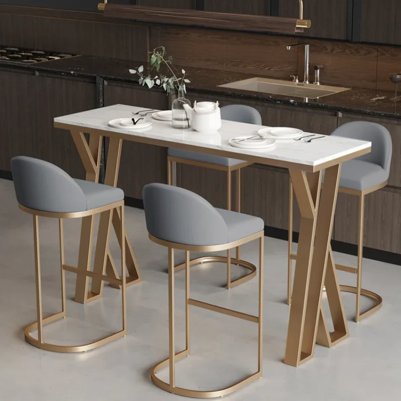 Muebles De diseño, Mesa De pared, mostrador italiano, Bar, comedor, cocina, bebidas altas, hogar, restaurante, Mesa Alta De Bar, mesas De Cocina