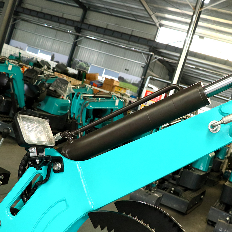 クボタエンジン付きミニショベル,カスタム農業用,CE, EPA,5ユーロ,1.0トン