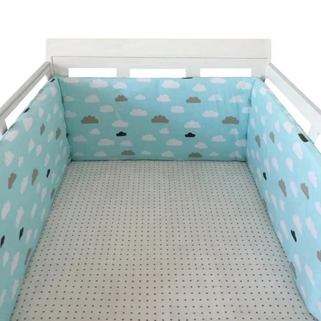 50*30 ซม.แผ่นป้องกันเตียงเด็กเตียงเด็กแผ่นป้องกันการชนกันเตียงรอบแผ่นหนาเตียงเด็กแผ่นล้อมรอบ