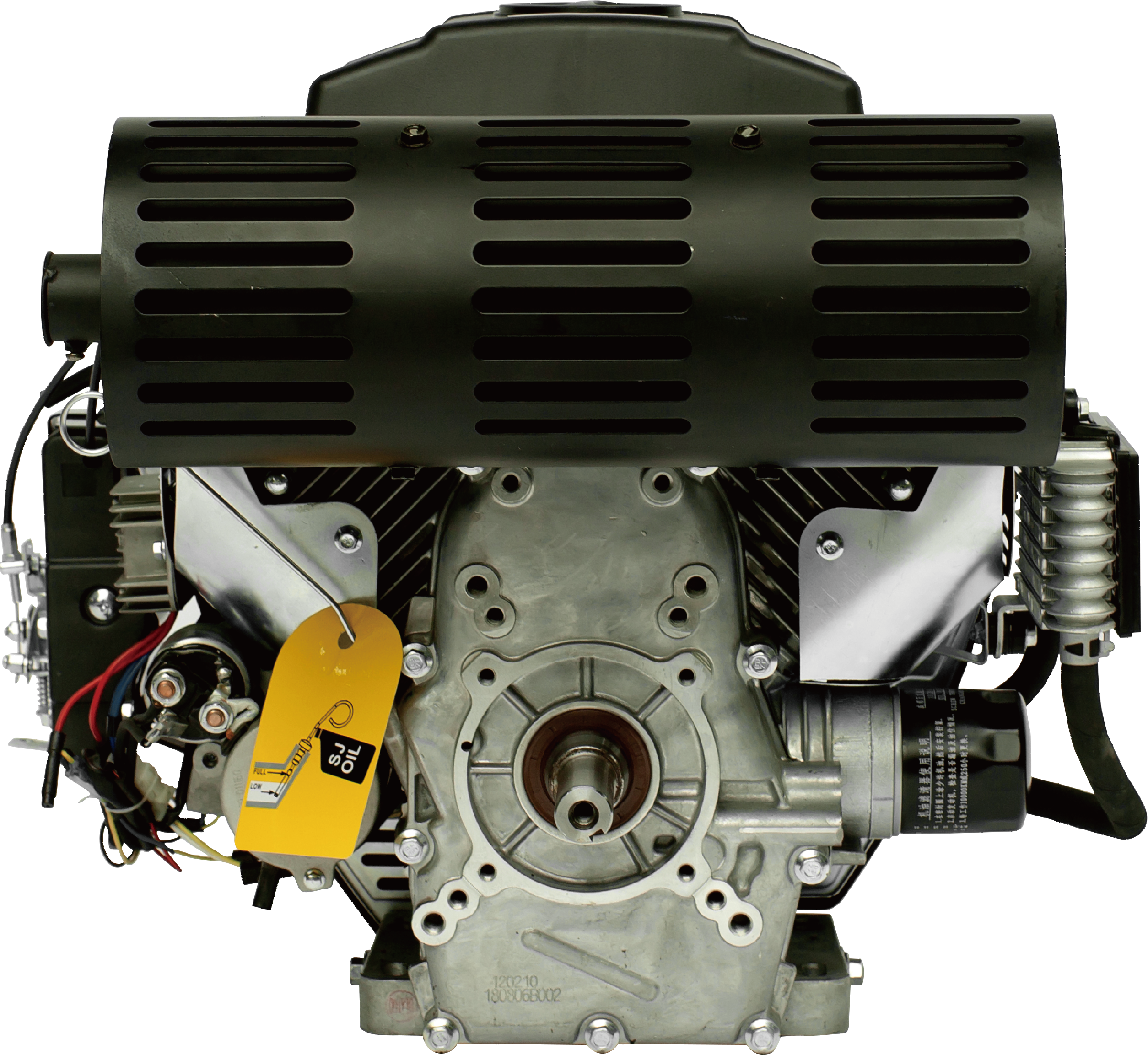 Бензиновый двигатель 27 л.с. R740D, сборка бензинового двигателя