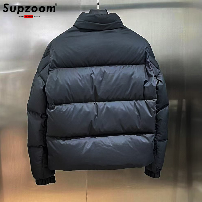Supzoom New Arrival Top Fashion Logo Male Popular Clothes Thickened Handsome Warm Collar Casual  Winter Down Jackets Men