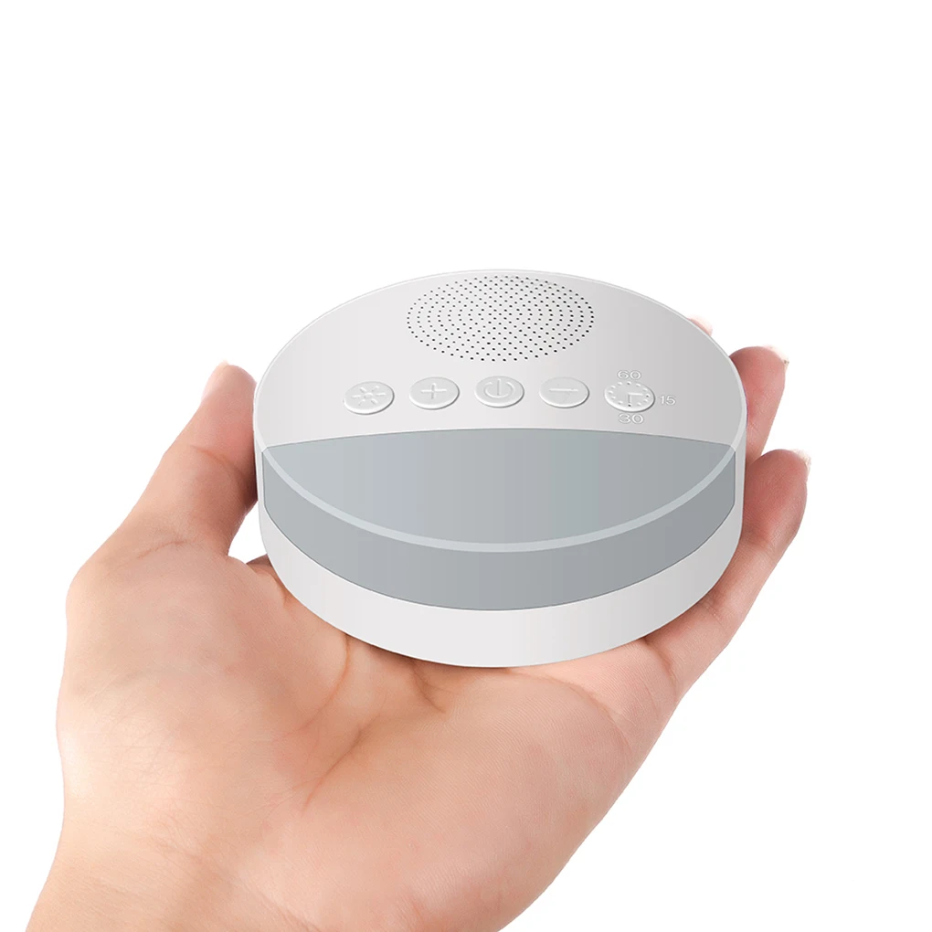 Baby White Noise Machine Kids Sleep Sound Player Night Light Timer Noise Player USB Rechargeable Timed Shutdown Sleep Machine