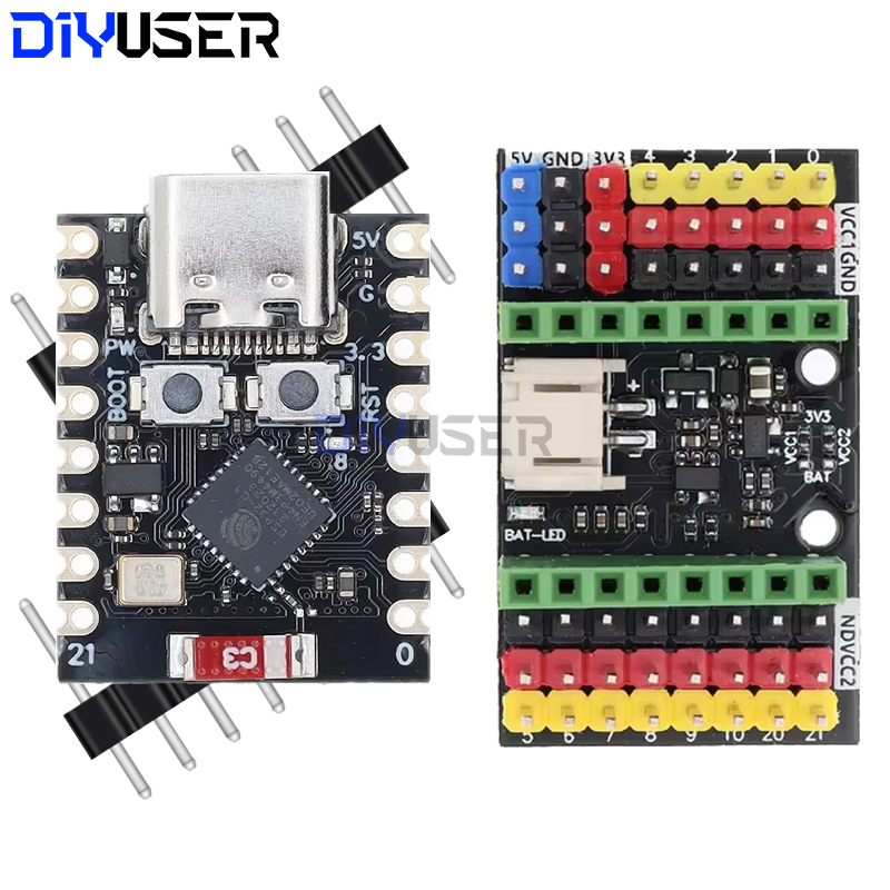 DIYUSER ESP32-C3 MINI Placa de desarrollo ESP32 SuperMini Placa de desarrollo ESP32-C3 MINI placa WiFi Bluetooth placa de expansión