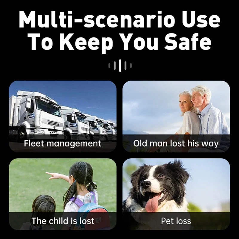 GPS Tracker Strong Magnetic Car Anti-Lost Device Pet Kids Bag racking For IOS Android Smart Finder Locator Accessories