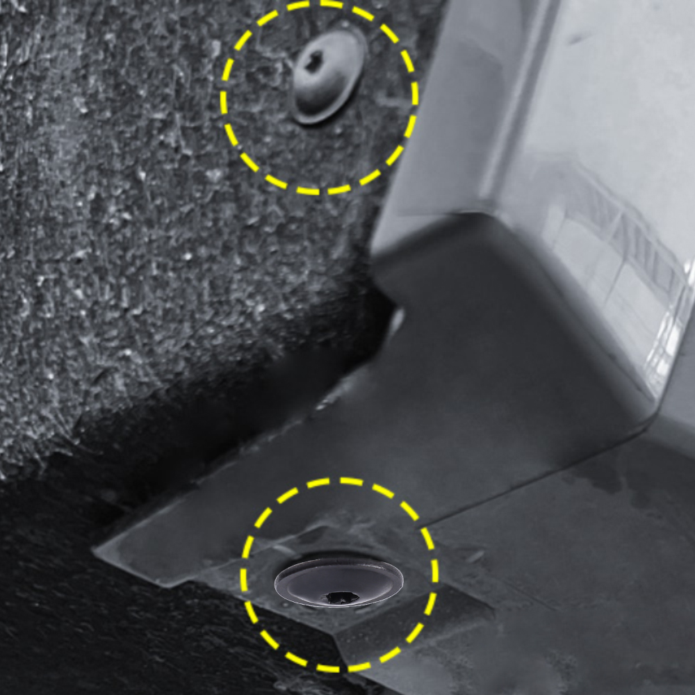 Para N 90974701   Cubierta del motor, bandeja inferior, protector contra salpicaduras, arco de rueda, tornillo Torx, retenedor, Clips, perno Universal para VW Audi Seat