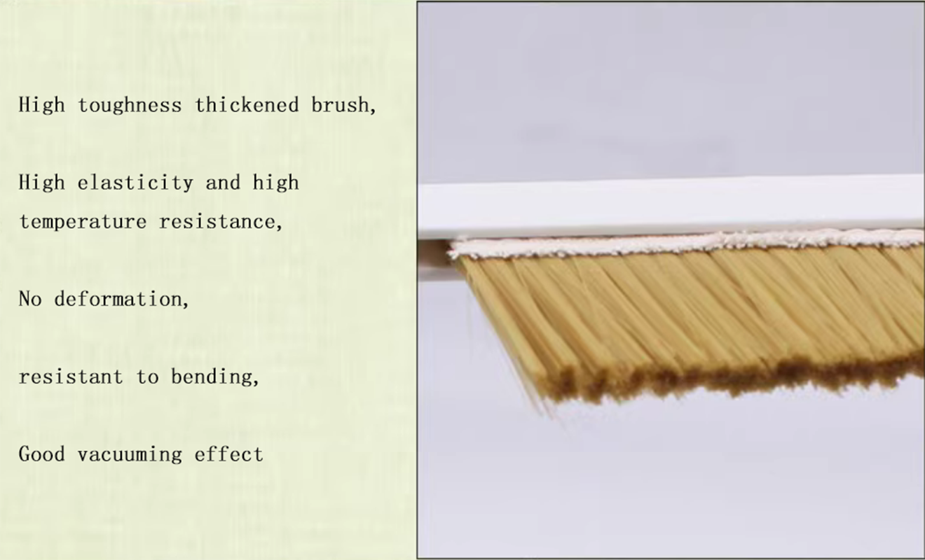 CNC 스핀들 고강도 실크 강모 브러시, 스핀들 기계 커버 브러시 도구용 더스트 부트 클리너, 70mm, 75mm, 80mm, 85mm, 90mm, 100mm