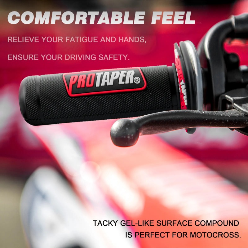 7/8 "22mm Griff griffe Pro Taper Motorrad griffe Protaper Dirt Pit Bike Motocross Lenker Gummi gel Handgriff Brems hände
