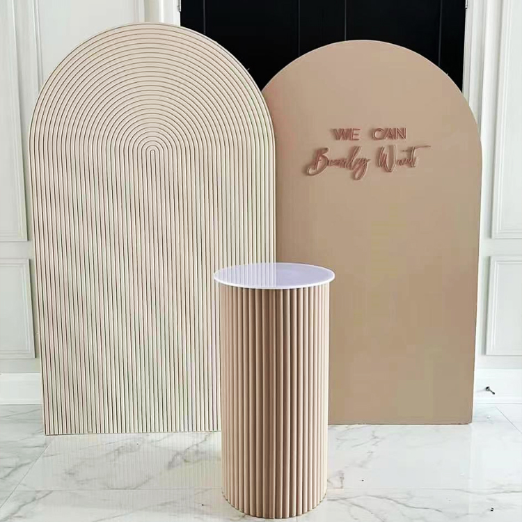 PVC 아치 배경 벽, 웨딩 이벤트 장식 파티