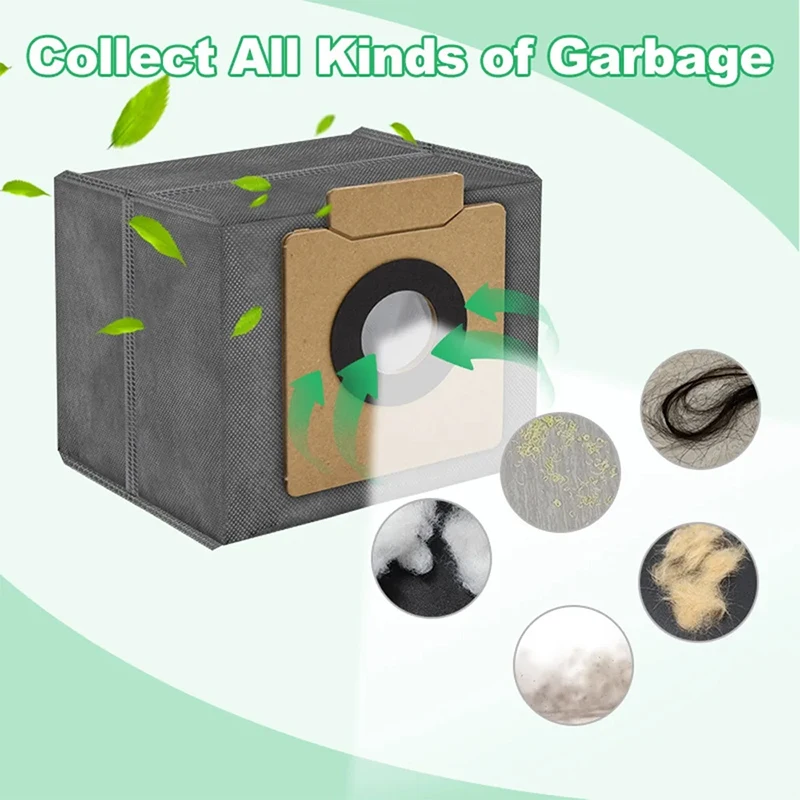 Replacement Parts Dust Bag For Eufy Clean X8 Pro SES/ X10 Pro Omni  Station Robotic Vacuum Cleaner Part  Replacement Accessories