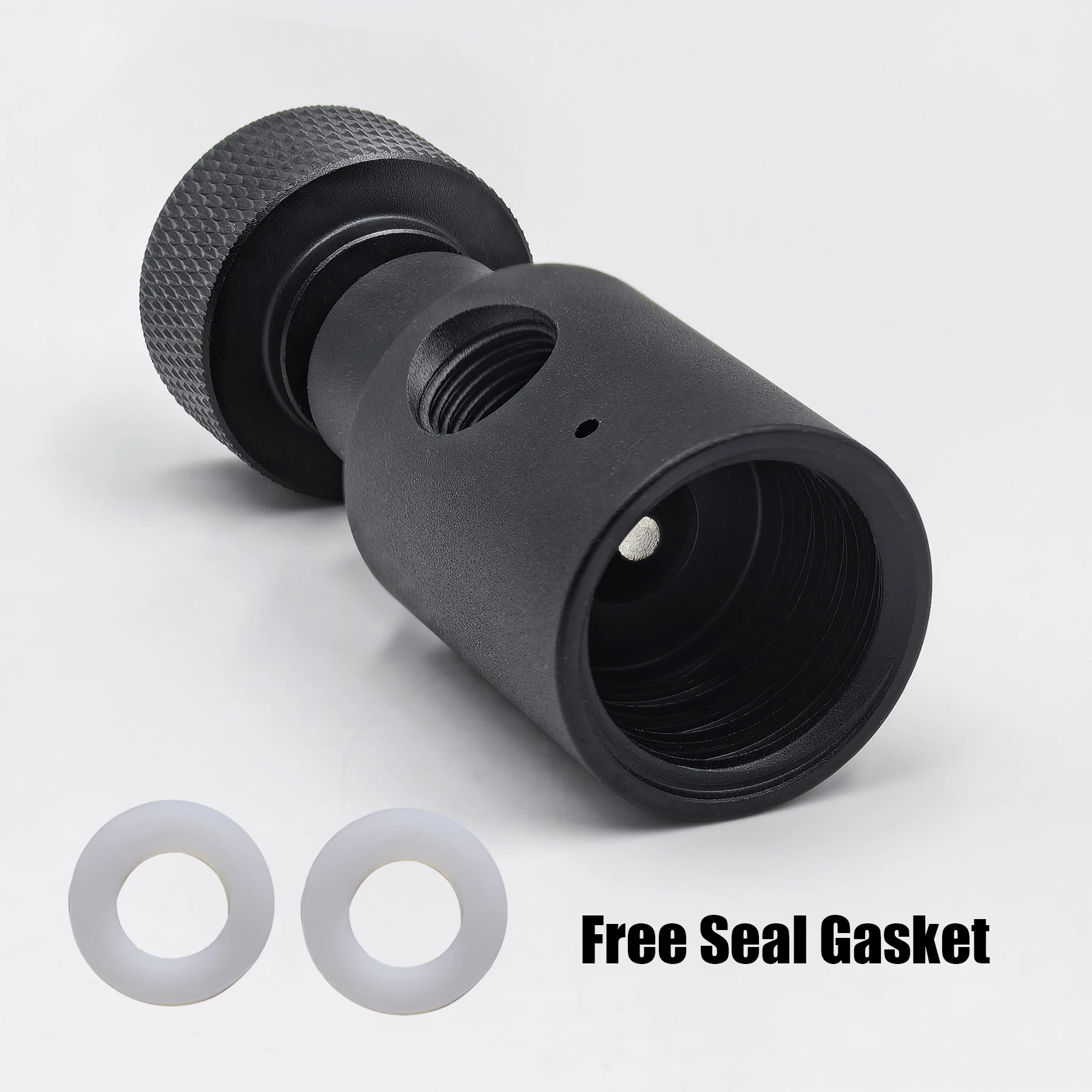 Soda Water Carbon Dioxide Cylinder Tank UFA Universal Fill Adapter Quick Charging Refill Station HPA Adapter On/Off