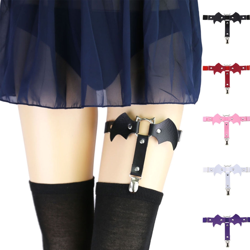 Punk Pu Lederen Dij Clips Been Body Clips Harnas Gothic Been Kousenband Riem Mode Strand Club Rave Party Lichaam Levert m6CD