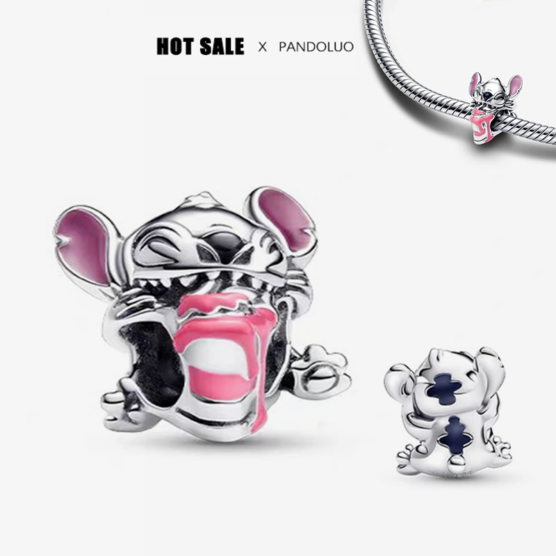Nuevas cuentas de plata de ley 925 de Disney Capitán América se adapta a pulseras de abalorios Pando para mujer, colección Marvel, regalo de joyería