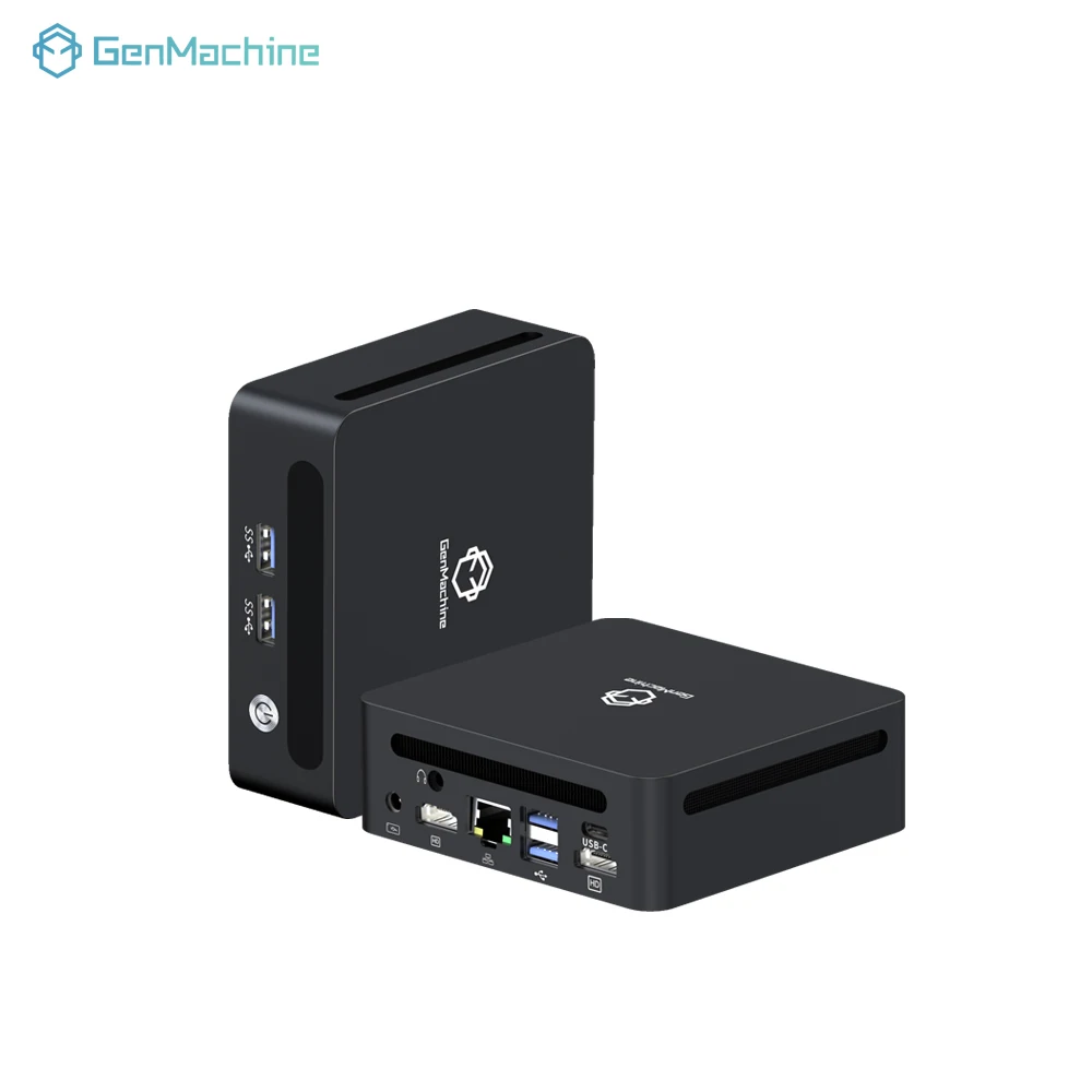 JIXIEJUN Mini Gaming PC With AMD Ryzen 7 5700U 5800U 5600H 5800H ES 32G DDR4 1T NVME PCIe3.0 SSD Desktop Computer