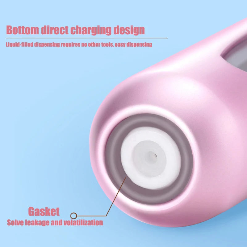 5ml /8ml Mini Portable Bottom-Filling Pump Perfume Bottle Sample Perfume Refillable Spray Bottle Empty Cosmetic Containers Set