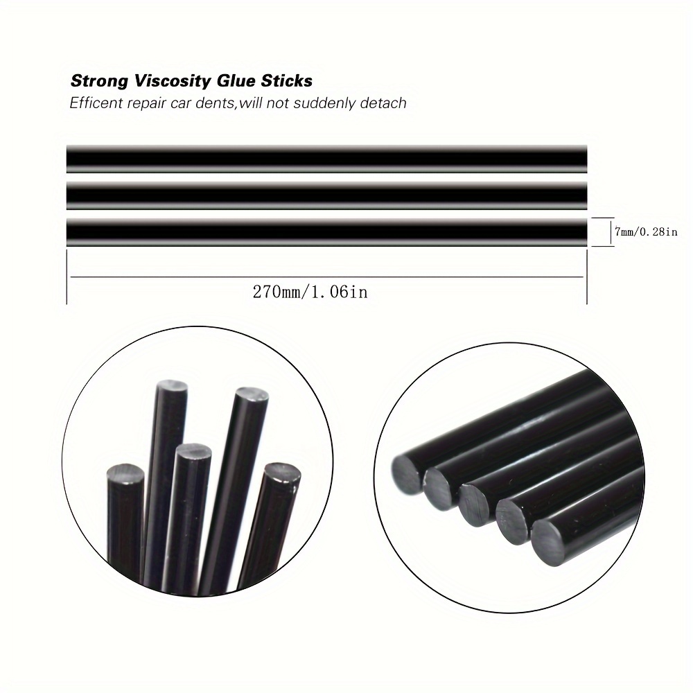 Kit de reparo de amassados de corpo automotivo, extrator de amassados de carro com extrator de amassados do corpo automático para remoção de amassados menores e remoção profunda de amassados