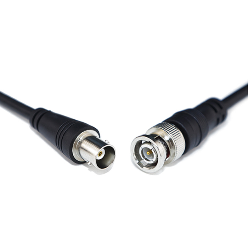 0,5 M 1M 3/2m BNC macho a hembra adaptador conector de vídeo Cable adaptador de línea Coaxial para extensión de cámara CCTV