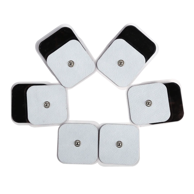 5*5cm TENS Unit Replacement Pads Non-woven Self Adhesive for Therapy Patches Digital Machine Massager Body Massager Sticker
