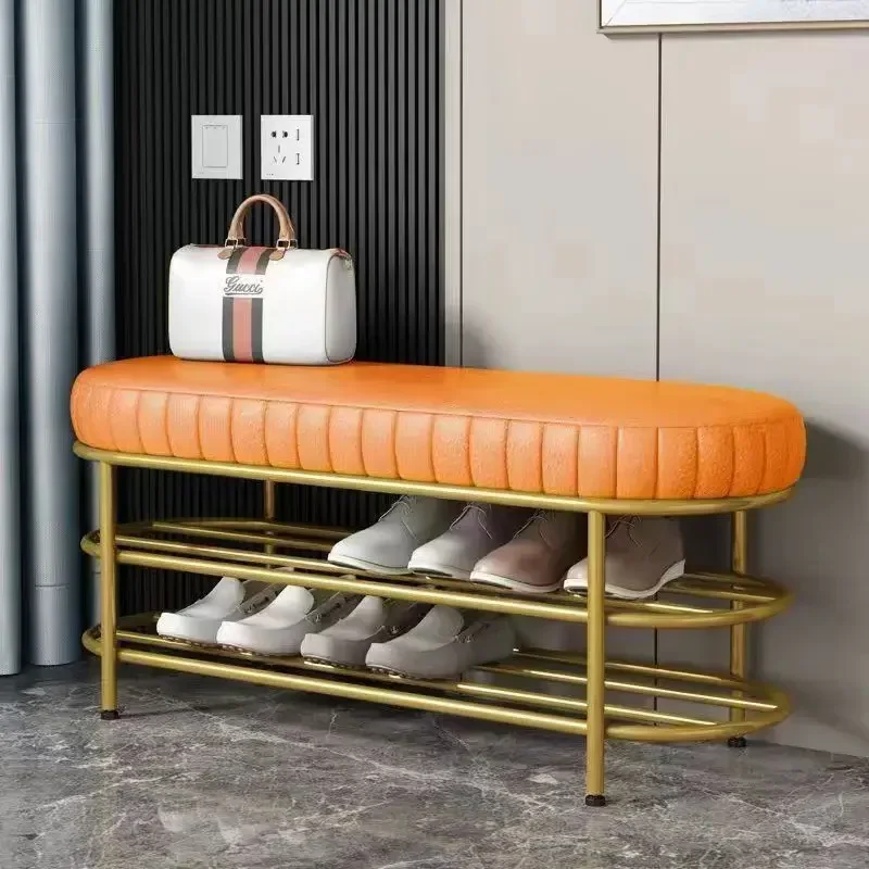สตูลรองเท้าที่ประตูบ้านสตูลทางเข้าDesigner CloakroomโซฟาสตูลกับผนังยาวBenchปลายเตียง