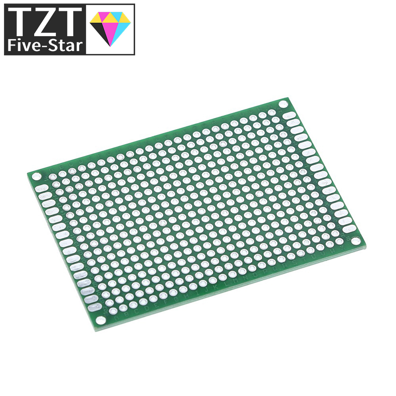 TZT 1/3/5pcs Breadboard Bread board prototype 5X7cm 432 Points double side super highly quality best pices green