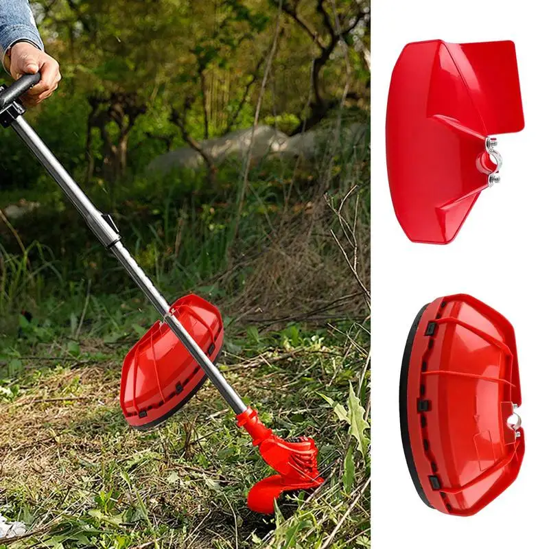 Lawn Mower Guard Board UniversalBrush Cutter Guard Block Weeder Machine Protective Cover Grass Trimmer Shield Garden Tools