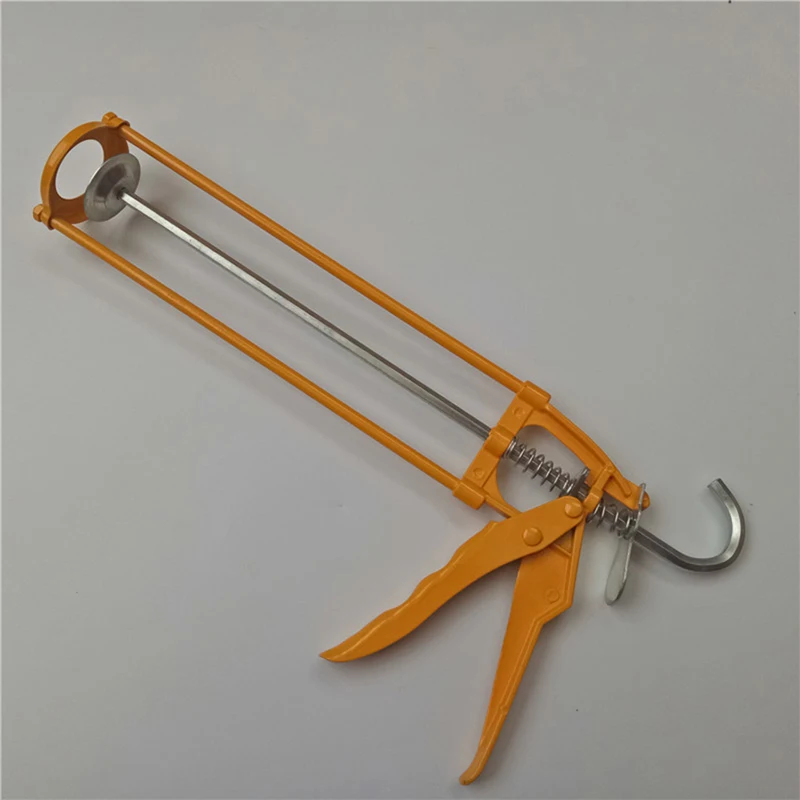Multifunctional Manual Caulking ปืนแก้วกาวซิลิโคนกาวปืนกาวพ่นสีการตกแต่งเครื่องมือ