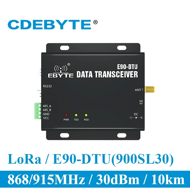 LoRa 30 dBm Modem RS232 RS485 868 MHz 915 MHz E90-DTU (900 SL30) RSSI-Relais IoT Uhf Wireless Transceiver RF Sender und Empfänger